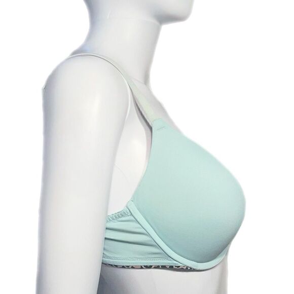 VS PINK Wear Everywhere Light Blue Push-Up Bra - Picture 2 of 12